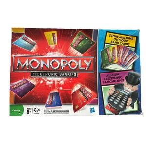 Monopoly Electronic Banking COMPLETE Hasbro Gaming 2011 TESTED WORKS